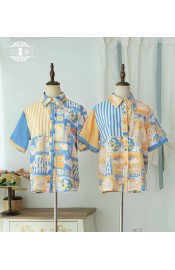 Miss Point Loquat Lemon Short Sleeve Daily Blouse(Reservation/Full Payment Without Shipping)